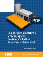 Los Parques Científicos y Tecnológicos en América Latina