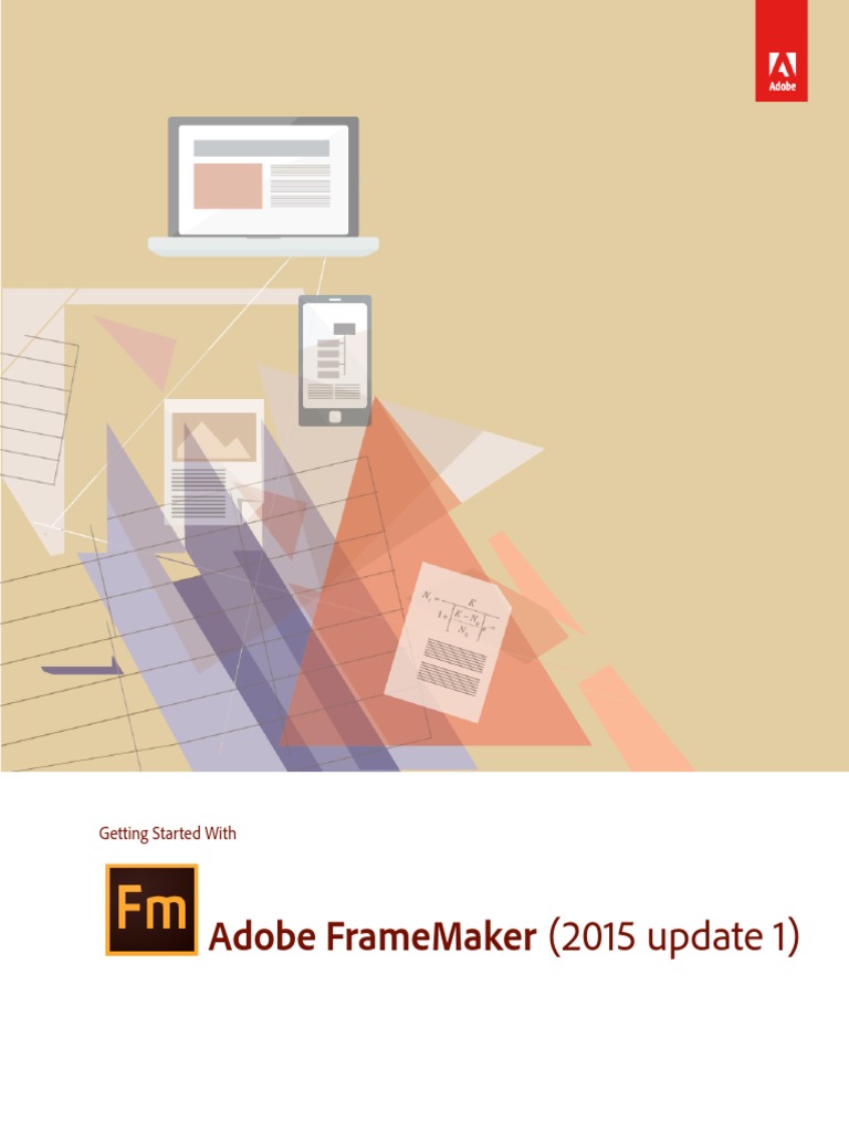 Frame Maker 2015 Getting Started Guide | PDF | Microsoft Word | Mobile App