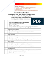 Msds of Elide Fire Ball