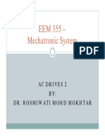 355 - Mechatronic System Part II - AC Drives 2