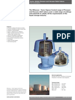 Pressure and Vacuum Relief Valves for Storage Tanks