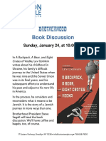 Brotherhood Book Discussion 