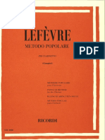 Lefèvre Metodo Popolare Per Clarinetto