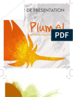 Dossier de Présentation de Plume! 2010