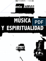 Alcalde Antonio - Musica Y Espiritualidad Dossiers - 2009