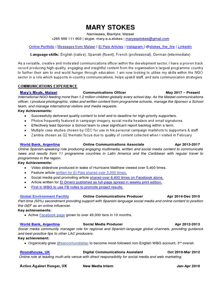 Importance of curriculum vitae picture