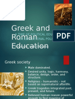 252357187 Greek and Roman Education Final