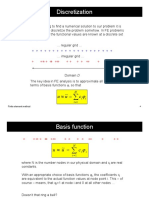 Discretisation & Basisc