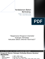 Pendalaman Beton Bertulang