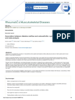 Association Between Diabetes Mellitus and Osteoarthritis_ Systematic Literature Review and Meta-Analysis -- Louati Et Al