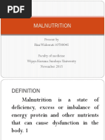 Malnutrition