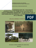 Tesis Doctoral Ver Nica Quiroga 2013 Jaguar y Puma en Chaco
