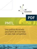 Plan Maestro de Transporte Intermodal 2015-2035 - Colombia 