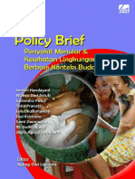 Download Policy Brief Penyakit Menular dan Kesehatan Lingkungan Berbasis Konteks Budaya Lokal Tahun 2015 by Puslitbang Humaniora dan Manajemen Kesehatan SN294249144 doc pdf
