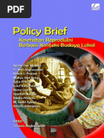 Download Policy Brief Kesehatan Reproduksi Berbasis Konteks Budaya Lokal Tahun 2015 by Puslitbang Humaniora dan Manajemen Kesehatan SN294249315 doc pdf