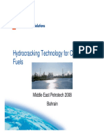 Shell-Hydrocracking Technology For Clean Fuels PDF