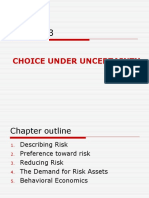 Chapter 3 Micro2 Choice Under Uncertainty