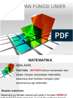 Penerapan Fungsi Linier SETIAWATI