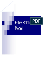 Entity Relationship Model