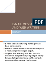 E-Mail Messages and Web Writing