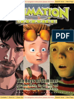 Animation Magazine 20-08 - Aug 2006 - The Boys of Summer - A Scanner Darkly, The Ant Bully, and Monster House Go Head To Head in July PDF