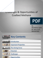 Challenges & Opportunities of Coalbed Methane