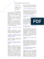 FAQ Capital Gains Tax BIR