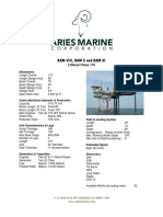 RAM VIII, RAM X and RAM XI Liftboat Specs and Capacities