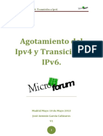 Agotamiento Del Ipv4 y Transición A IPv6.