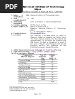 Science Hbp Master Of Science Curriculum - prospectus aieee mnitj 2009