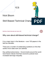 Nick Bloom, Stanford University, Labor Topics, 2015