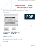 Panasonic KV-S5055C Scanner
