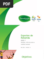 Rebatida Aula 01 Volei Voleipraia Voleisentado