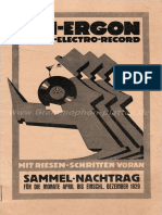 1929-12 - Tri-Ergon Nachtrag April Bis Dezember 1929