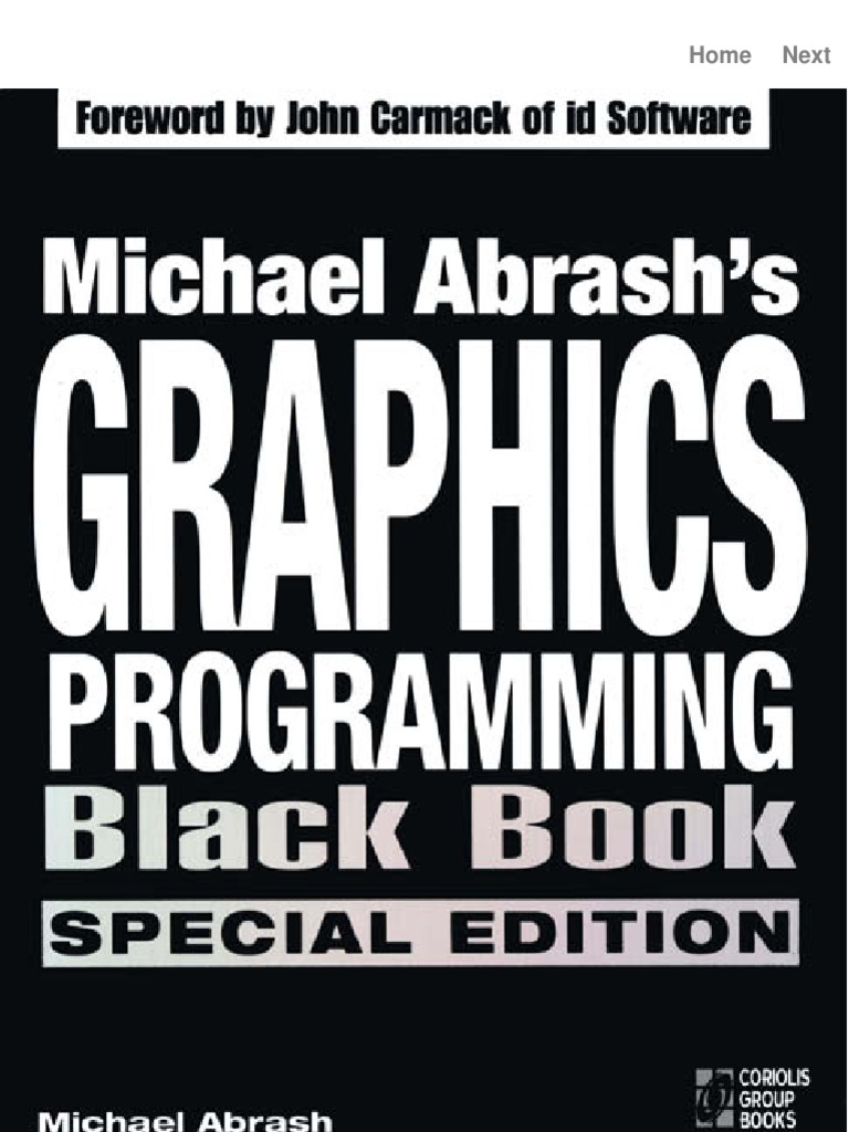 Graphics Programming Black Book | PDF | Areas Of Computer Science ...