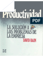 Caratula Productividad - David Bain