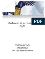 Clasificación de Los Procesos de ECR: Prof. Ángel José Núñez Herrera