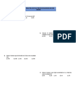 2da Practica de Planteo de Ecuaciones de 1er Grado