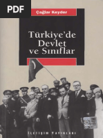 Çağlar Keyder-Türkiye-de Devlet Ve Sınıflar PDF