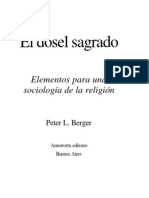 El Dosel Sagrado. Peter Berger.