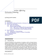 Material Properties Affecting Extrusion Foaming: Q. Zhang and M. Xanthos