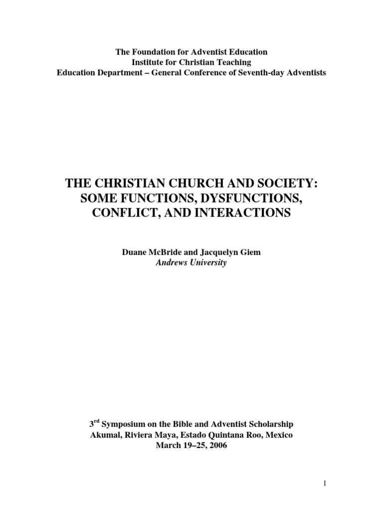 christian thesis pdf
