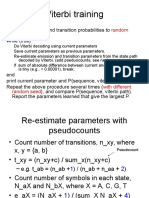 Viterbi Training: Random Numbers