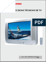 Boletim e Dicas Tecnicas de Tv Toshiba