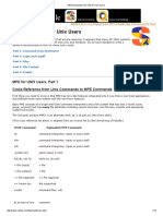 MPE Introduction and Tips For Unix Users