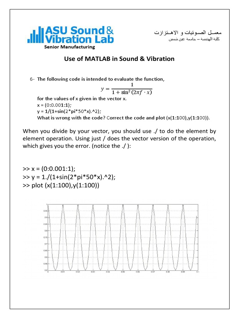 MATLAB Code for Sound Analysis | PDF | Science & Mathematics | Computers