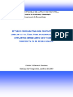 Estudio Comparativo Del Contacto Hueso-Implante y El Area Osea en Implantes Inmediatos Con y Sin Carga en El Perro Beagle