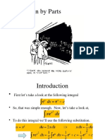Integration by Parts