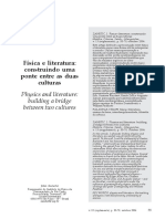 Física e Literatura: Construindo Uma Ponte Entre As Duas Culturas.