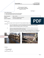 2015-12-30 Murphey Candler Park Bridge - Field Observation Report